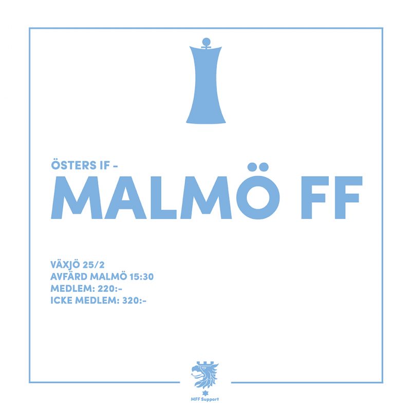 Malmö FF: Öster borta 25/2